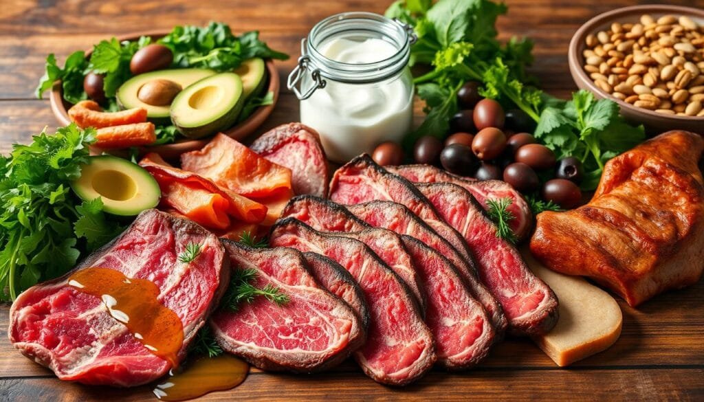 low-carb high-fat foods